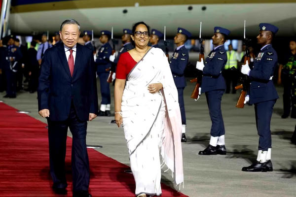 Tổng Bí thư, Chủ tịch nước Tô Lâm bắt đầu thăm cấp Nhà nước tới Sri Lanka
