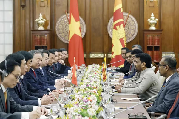 Tổng Bí thư, Chủ tịch nước Tô Lâm hội đàm với Tổng thống Sri Lanka Anura Kumara Dissanayake