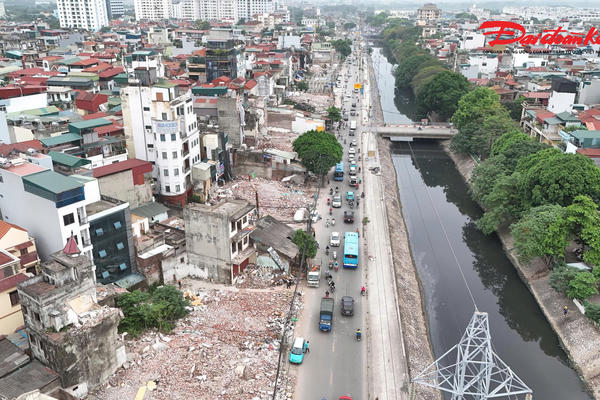 Hà Nội: Tuyến đường Tam Trinh gần 3.400 tỷ đồng dần thành hình sau một thập kỷ chậm tiến độ