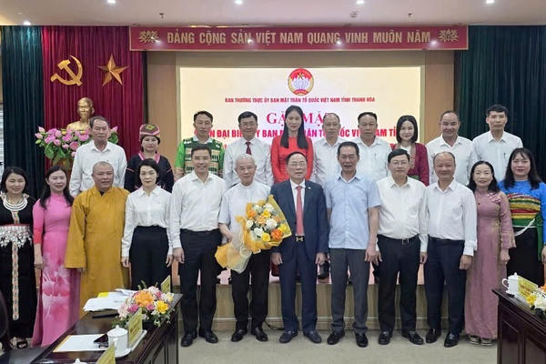 Thanh Hóa: 22 đại biểu đi dự Đại hội đại biểu toàn quốc MTTQ Việt Nam lần thứ XI