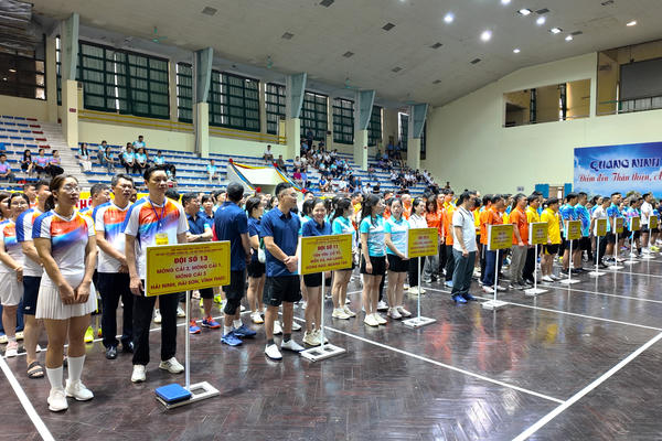 Quảng Ninh: Khai mạc Hội thao khối MTTQ và các tổ chức chính trị - xã hội năm 2026