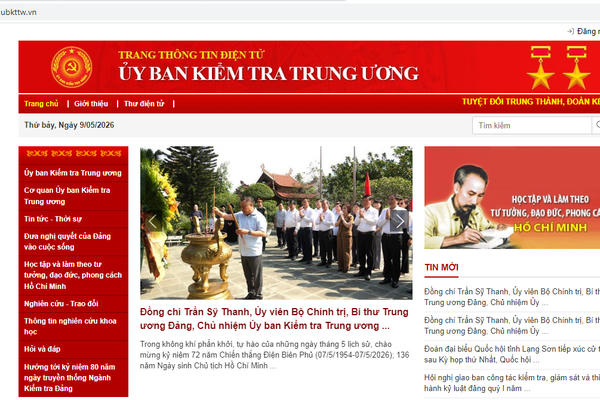 Cảnh báo các tài khoản, trang mạng xã hội giả mạo Cơ quan Ủy ban Kiểm tra Trung ương