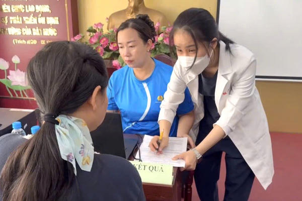 Hơn 12.000 công nhân nữ được tầm soát ung thư miễn phí 