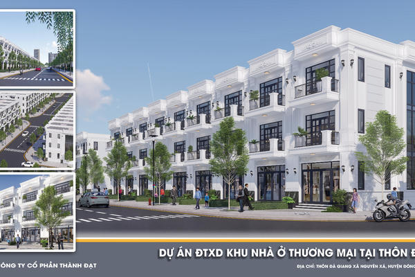 Dự án khu nhà ở thương mại Đà Giang (Xã Đông Hưng, tỉnh Hưng Yên): Khẳng định uy tín bằng pháp lý đầy đủ, hạ tầng hiện đại