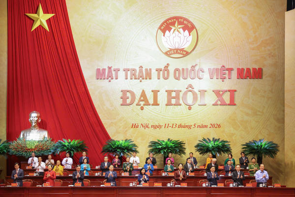 Thông cáo báo chí ngày làm việc thứ nhất Đại hội đại biểu toàn quốc MTTQ Việt Nam lần thứ XI, nhiệm kỳ 2026 - 2031