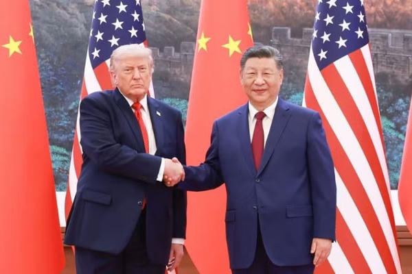 Chủ tịch Trung Quốc Tập Cận Bình hội đàm với Tổng thống Mỹ Donald Trump