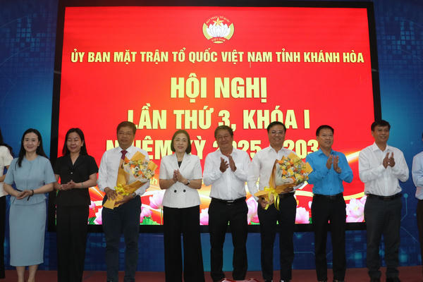 Khánh Hòa: Hội nghị Ủy ban MTTQ Việt Nam tỉnh lần thứ 3, nhiệm kỳ 2025-2030