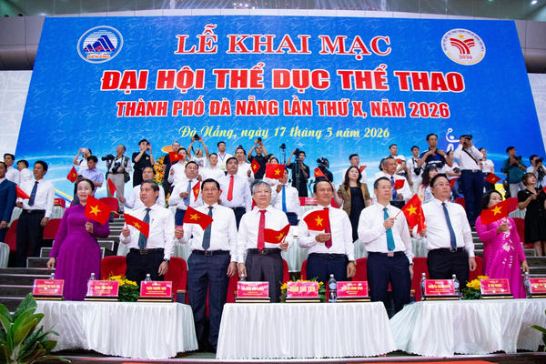 Khai mạc Đại hội Thể dục thể thao: Đà Nẵng quyết tâm phát triển thể thao hiện đại, chuyên nghiệp