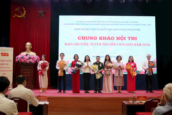 Lan tỏa tinh thần “dân là gốc” từ Hội thi Báo cáo viên, tuyên truyền viên giỏi 