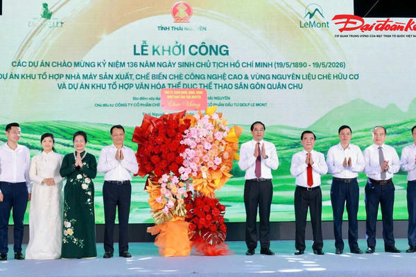 Thái Nguyên khởi công loạt dự án trọng điểm hơn 7.300 tỷ đồng