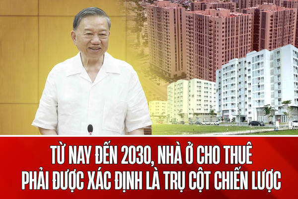 Tổng Bí thư, Chủ tịch nước Tô Lâm: "Nhà để ở, không phải để kinh doanh, tích sản"