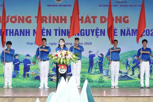 Tuổi trẻ Thái Nguyên ra quân Chiến dịch Thanh niên tình nguyện hè 2026 Tuổi trẻ Thái Nguyên ra quân Chiến dịch Thanh niên tình nguyện hè 2026