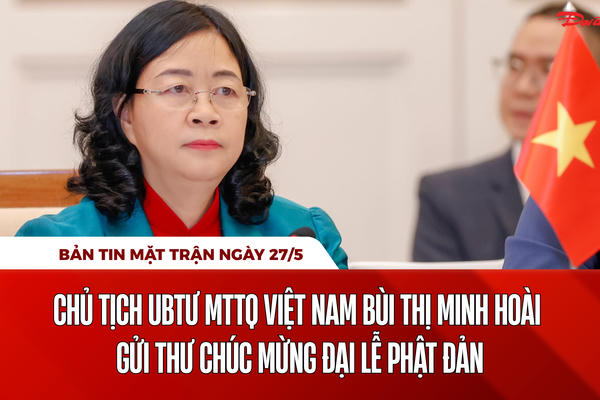 Bản tin Mặt trận sáng 27/5