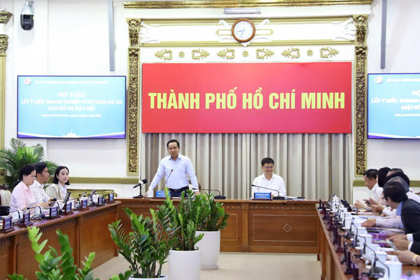 TPHCM: Doanh nghiệp "hiến kế" cho Luật Đô thị đặc biệt TPHCM: Doanh nghiệp "hiến kế" cho Luật Đô thị đặc biệt