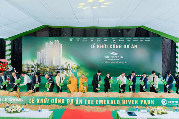 Khởi công The Emerald River Park – Kiến tạo chuẩn sống nghỉ dưỡng ven sông tại TP Hồ Chí Minh