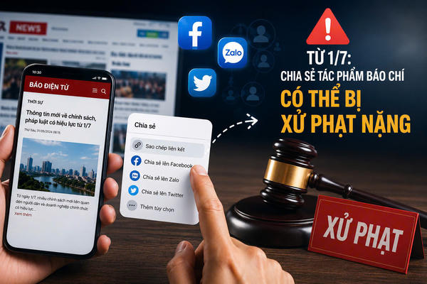 Không phải cứ công khai là được tự do chia sẻ