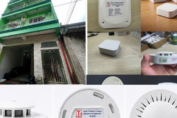Công an Hà Nội ra mắt thiết bị báo cháy không dây ứng dụng công nghệ AI 