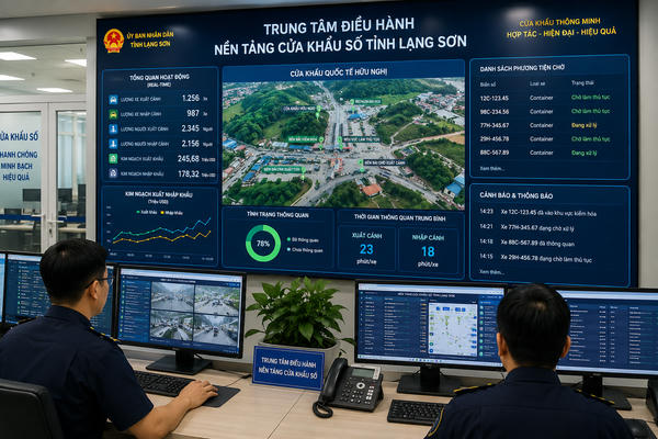 Lạng Sơn: Chuyển dịch mạnh mẽ trong kinh tế cửa khẩu
