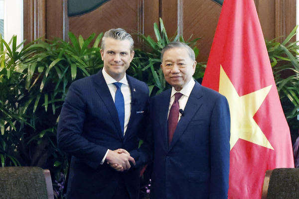 Tổng Bí thư, Chủ tịch nước Tô Lâm tiếp Bộ trưởng Quốc phòng các nước trong khuôn khổ Đối thoại Shangri-la