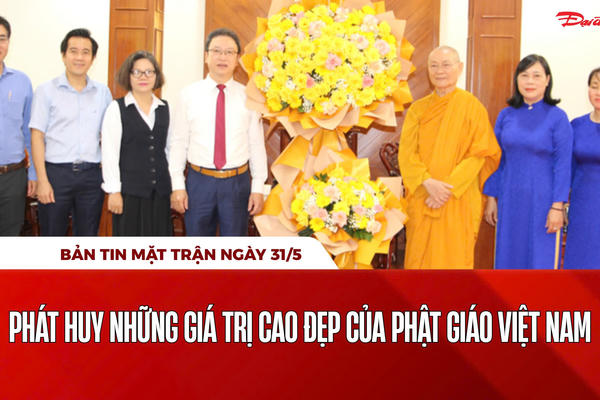 Bản tin Mặt trận sáng 31/5