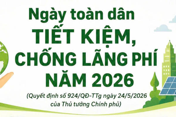 Ngày toàn dân tiết kiệm, chống lãng phí năm 2026