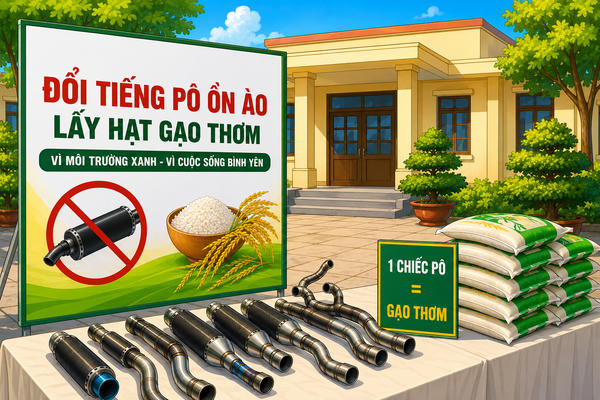 Đổi tiếng pô ồn ào lấy hạt gạo thơm
