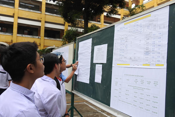 TP Hồ Chí Minh công bố điểm thi tuyển sinh lớp 10