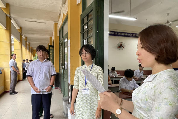 TP Hồ Chí Minh: Hơn 600 thí sinh vắng mặt ở môn thi Ngữ văn TP Hồ Chí Minh: Hơn 600 thí sinh vắng mặt ở môn thi Ngữ văn