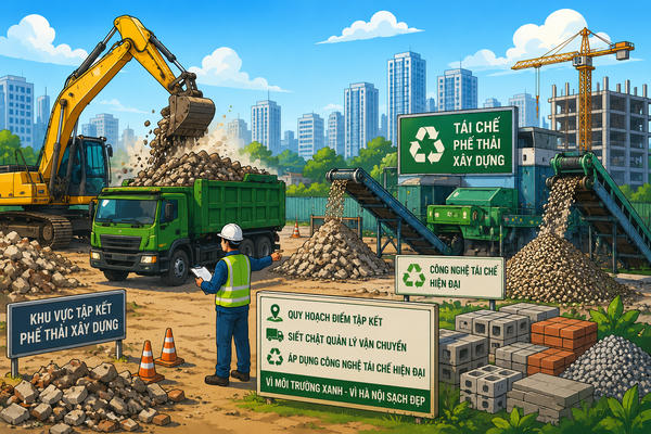 Nỗi lo “núi” phế thải 