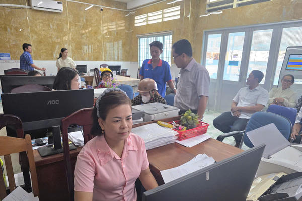Điểm sáng cải cách hành chính ở Vĩnh Phước 