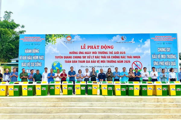Tuyên Quang phát động phong trào toàn dân bảo vệ môi trường năm 2026