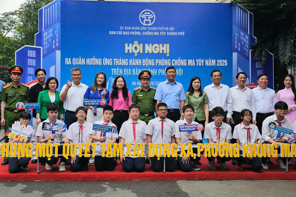 Hà Nội huy động sức mạnh toàn xã hội đẩy lùi hiểm họa ma túy