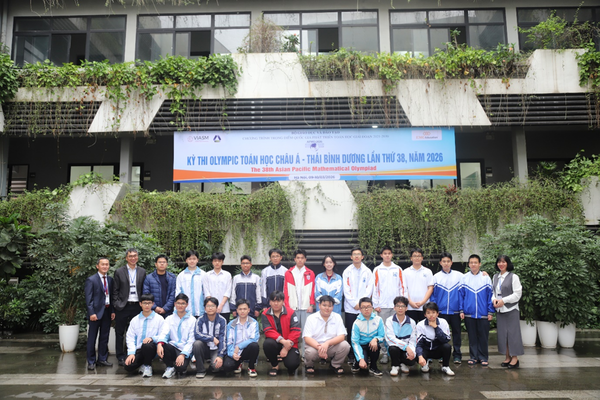 Học sinh Việt Nam đoạt Huy chương Vàng tại kỳ thi Olympic Toán học châu Á - Thái Bình Dương (APMO) lần thứ 38
