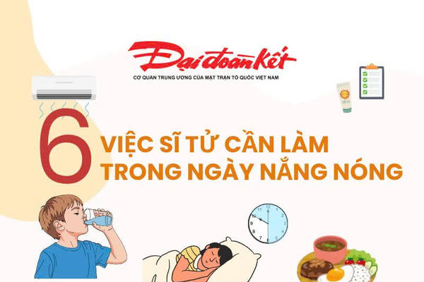 Giữ sức khỏe trong những ngày thi nắng nóng