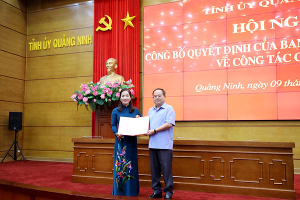 Quảng Ninh: Phó Chủ tịch UBND tỉnh làm Trưởng Ban Tuyên giáo và Dân vận Tỉnh ủy
