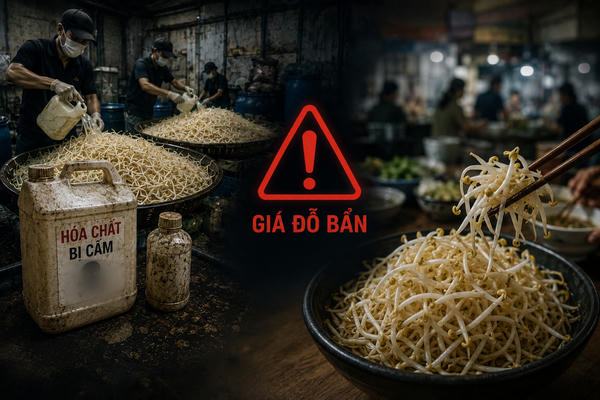 Mạnh tay với thực phẩm bẩn
