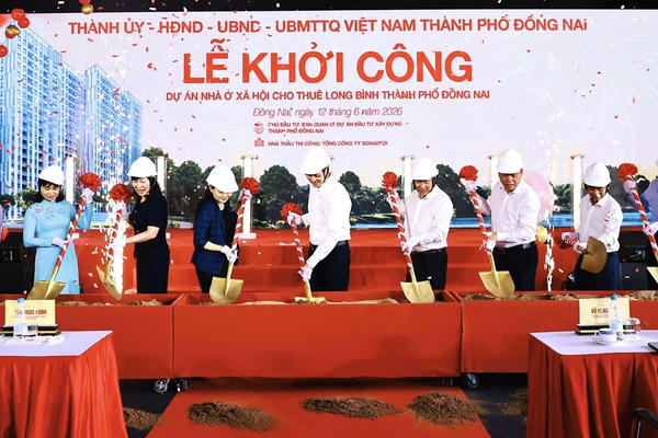 Đồng Nai: Khởi công dự án nhà ở xã hội cho thuê đầu tiên 