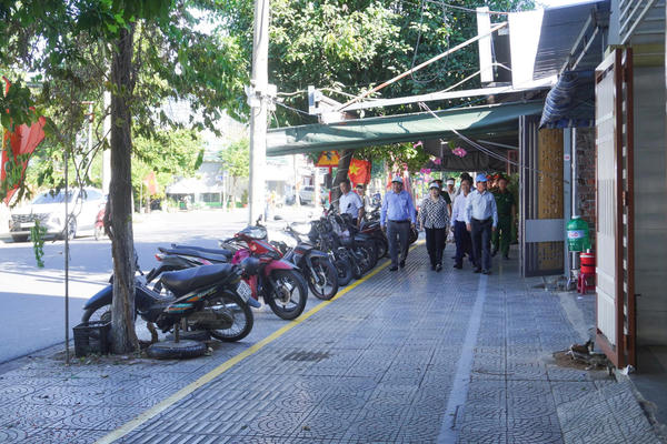 Mô hình mới về xây dựng tuyến đường không lấn chiếm vỉa hè