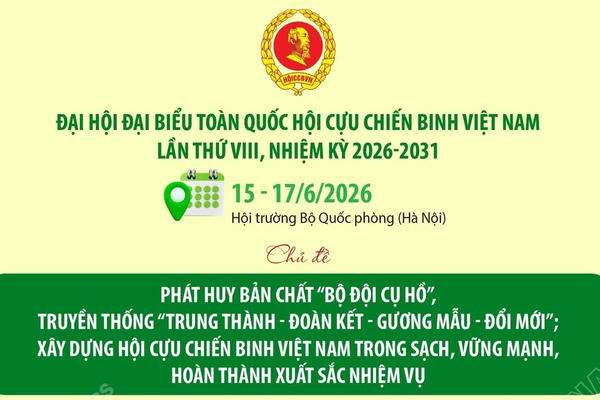 Đại hội đại biểu toàn quốc Hội Cựu chiến binh Việt Nam lần thứ VIII