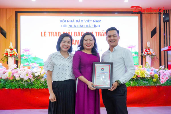 Báo Đại Đoàn Kết đoạt Giải C Giải Báo chí Trần Phú