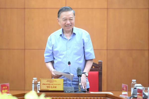 [Ảnh] Tổng Bí thư, Chủ tịch nước Tô Lâm làm việc với Ban Tuyên giáo và Dân vận Trung ương