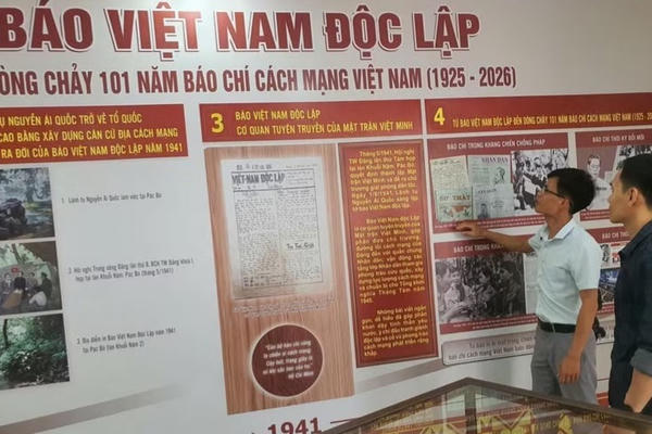 Báo Việt Nam Độc lập - Ngọn lửa cách mạng từ cội nguồn báo chí Việt Nam