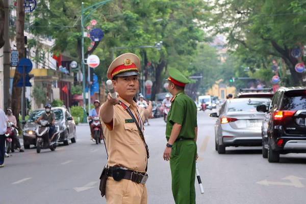 Hà Nội phân luồng giao thông phục vụ Đại hội đại biểu Phụ nữ toàn quốc