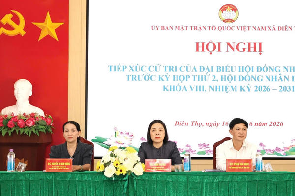 Khánh Hòa: Lắng nghe, tiếp thu nhiều kiến nghị thiết thực của cử tri xã Diên Thọ