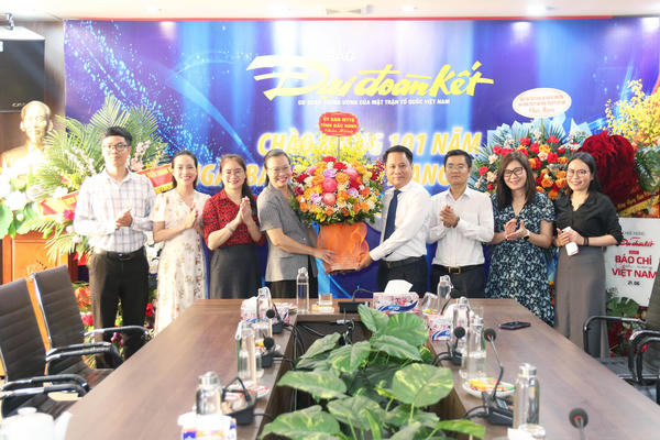 Báo Đại đoàn kết đẩy mạnh phối hợp với Ủy ban MTTQ Việt Nam tỉnh Bắc Ninh trong công tác tuyên truyền