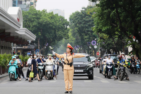 Hà Nội phân luồng giao thông phục vụ Đại hội Đoàn toàn quốc lần thứ XIII
