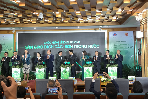 Chính thức vận hành sàn giao dịch carbon trong nước
