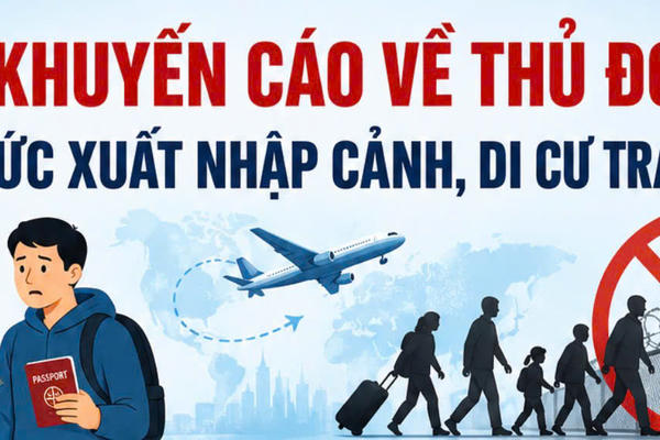 Khuyến cáo về thủ đoạn tổ chức xuất nhập cảnh, di cư trái phép