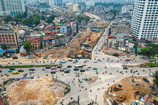 Hà Nội tăng tốc Vành đai 1, quyết thông xe đoạn Hoàng Cầu - Voi Phục trước 2/9