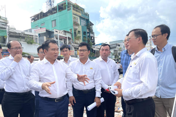 TP Hồ Chí Minh đẩy nhanh tiến độ thi công dự án rạch Xuyên Tâm